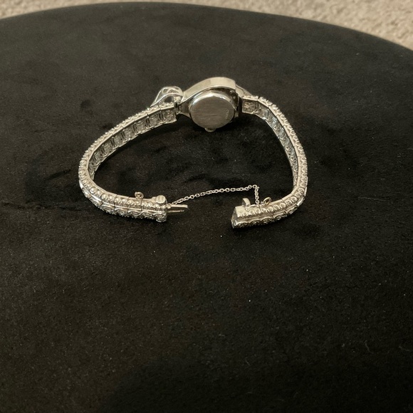 Mathey Tissot 1940 Diamond Watch Bracelet Appraised and Authenticated - Picture 8 of 8